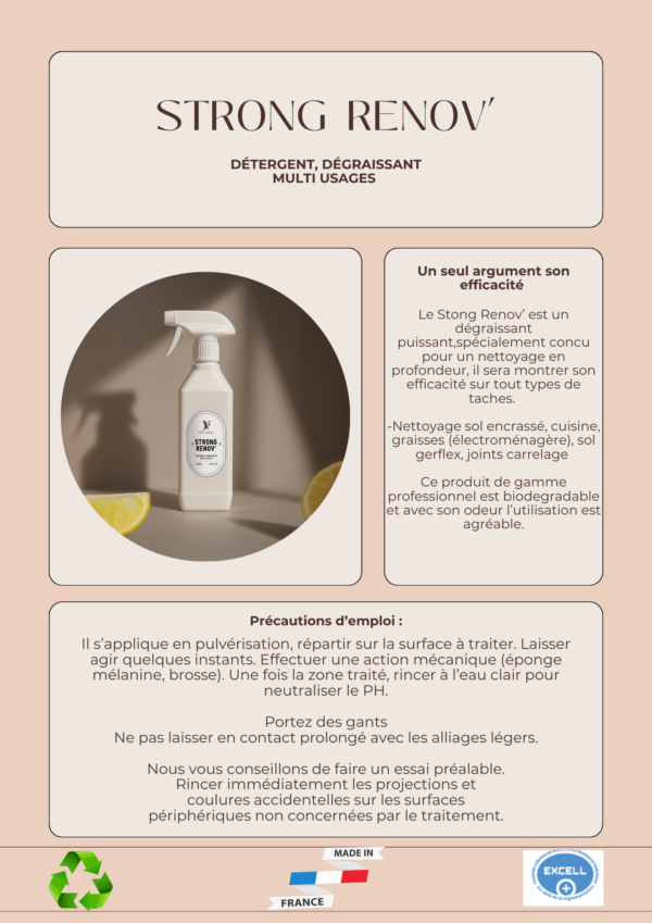 STRONG RENOV' - Un argument: EFFICACE - 500ML – Image 3